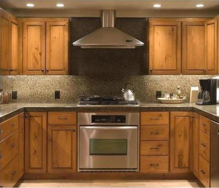 Picture of kitchen cabinets